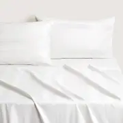 Sheridan 1200TC Millennia Bold Flat Sheet in White/Snow Material: Cotton @Sheridan Rewards