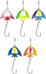 Bass Spinner Baits - Angling Lures for Trout | Lightweight Rustproof Fishing Lure Spinner Bait for Freshwater and Saltwater