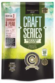 NEW Mangrove Jack's Craft Series Strawberry & Pear Cider - 2.4kg