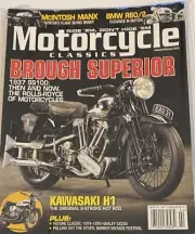 MOTORCYCLE CLASSICS MAG: 2016 Brough Superior Issue BRAND NEW IN SLV