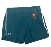 $50 Under Armour Men’s- Speedpocket 5” Short- Tourmaline Teal- Large-New Tag