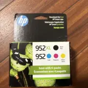HP 952XL/952 Multi-Color Ink Cartridge Exp 2026+