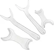 4pcs Lip Cheek Retractor Set Mouth Opener Intraoral Orthodontic Cheek Teeth Mouth Opener Dentistry Equipment Tool QIUNI