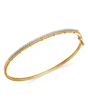 Bloomingdale's Fine Collection Diamond Bangle Bracelet in 14K Yellow Gold, 0.50 ct. t. w.