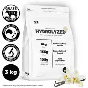 100% HYDROLYZED WHEY PROTEIN ISOLATE 3KG - VANILLA