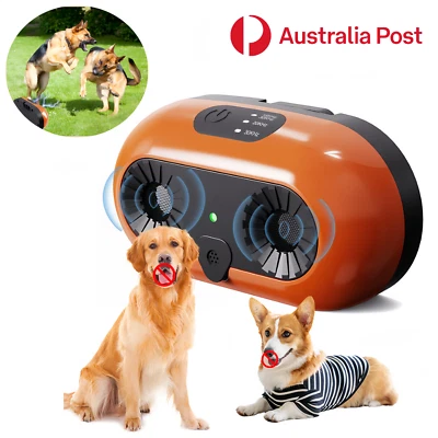 Anti Bark Device Ultrasonic Dog Barking Control Stopper Repeller Trainer Outdoor