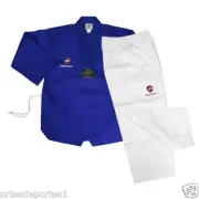 Tae Kwon Art V Neck Uniform Dobok Gi Taekwondo Martial Arts TKD WTF KTA ATA New
