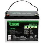 DRYPOWER 12V 75Ah Lithium Battery HB08-12LFP75