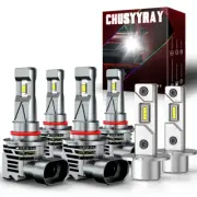 For Toyota Supra 1994-1998 6000K faro alto bajo niebla luces bombillas Combo 6x (for: Mitsubishi)