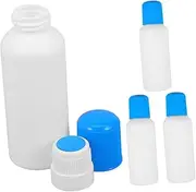 GLEAVI 4pcs Bottle Pill Bottle Empty Craft Dauber Bottles Empty Dauber Bottles Dauber Applicator Bottles Refillable Dauber Bottles Empty Paint Dauber Bottles Glue Bottles Sponge