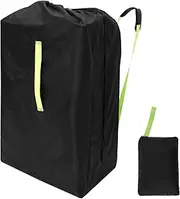 XXLAUBBD Stroller Bag for Airplane - Waterproof Oxford Cloth Stroller Travel Bag with Adjustable Shoulder Strap Practical Travel Accessories for Double Strollers Car Train
