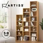 Artiss Bookshelf Bookcase 5-8 Tiers Cube Display Storage Cabinet Rack MILO