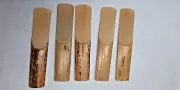 5 Rico Alto Clarinet Reeds, Strength #3
