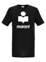 [Marant] Marant-Karman T Shirt Bianco/Nero-Uomo S White/Black