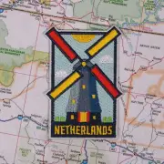 Netherlands Iron on Travel Patch - Great Souvenir or Gift for travellers