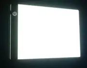 Portable A4 Tracing LED Board Light Box, Ultra-Thin 1 Pad + 4 Clips