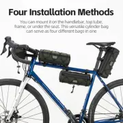 ROCKBROS Bicycle Handlebar Bag 2L Top Tube Frame Bag Cycling Bike Bag Wearable