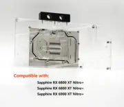 Granzon Full Coverage GPU Block For Sapphire Radeon RX 6800XT/ RX6900XT Nitro+