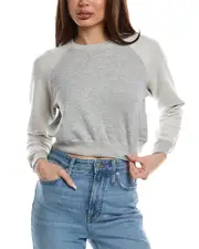 Monrow Reverse Raglan Sleeve Sweatshirt