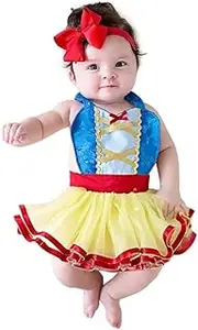 [TOZLU] Photo Props for Infant Girl, Baby Skirt Photography Props, Slip Dress for Baby Photography Studio Birth Celebration