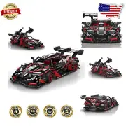Collectible 1:14 Scale Sports Car Model Kit with Openable Doors | 1391 Pieces