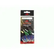 Rough Rider Flasher Circle Hooks #2 Red/Blue 10 Hooks