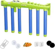 Interactive Reflex Challenge, Catching Sticks Game, Remote Control Hand Speed Training Toy with Music for Adults Kids Boys Girls, 15.87x1.97x6.06 Inches, ABS and Foam Material