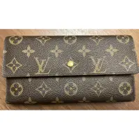 在飛比找蝦皮商城精選優惠-LOUIS VUITTON 路易威登LV SARAH 老花長