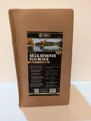 Superior Pond muck Remover 5lb Probiotic Block for Healthy Pond Ecosystem - NEW