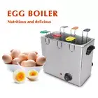 Commercial Electric Egg Boiler and Poacher Egg Cooker 30pcs/time Stainless Steel