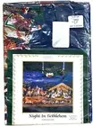 Christian Christmas Tablecloth Night In Bethlehem Bardwil Linens 60" x 84" NEW