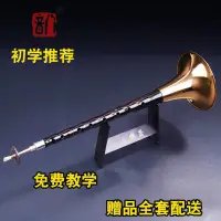 在飛比找樂天市場購物網優惠-【可開發票】八音嗩吶樂器全套紅木烏木專業芯子初學者民間喇叭吹