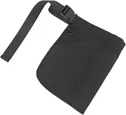 YOSADIER Outdoor Mountaineering Bag Adjustable Waist Strap Sling Bag Fishing Lure Tackle Bag Small Fishing Bag Running Waist Bag Small Tackle Bag Fly Fishing Bag Lure Bag Black Polyester