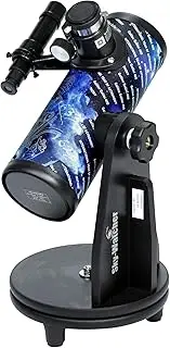 [SkyWatcher] Heritage 76 Newtonian Telescope for Beginers, Dobsonian-Style Tabletop Mount, 76mm 3" Aperture f/3.95, Perfect for Moon and Planets (SWDOB76)