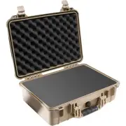Pelican 1500 Case - Desert Tan with Foam