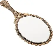 Cute Vintage Hand Mirror High Definition Makeup Mirror Bulk Pack for Travel Beauty Routine