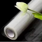 Clear Cellophane Wrap, 32" x 50' Folded 3Mil Thick Cellophane Wrap Roll for Gift