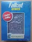 Fallout - Perk Card Replica (Endurance) by FANATTIK (Brand New)