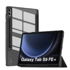 MoKo Case Fits Samsung Galaxy Tab S9 FE Plus 12.4 Black