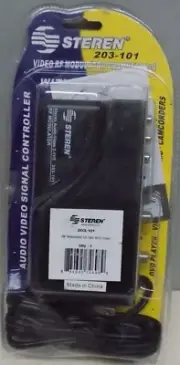 Sternen 203-101 Audio Video Signal Controller w/RF Modulator Channels 3&4