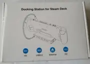 HENRETY Docking Station for Steam Deck, 6-in-1 USB C Hub, HDMI 2.0 4K@60Hz