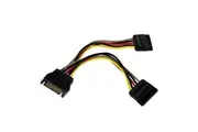 StarTech: SATA Power Y Splitter Cable Adapter - M/F (15cm)
