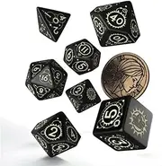 Q Workshop The Witcher Dice Set. Ciri - The Zireael