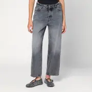 [HAIKURE] Grey washed effect jeans 24 Grey