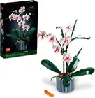 LEGO Icons Orchid Artificial Plant, Building Set with Flowers, Home Décor Gift f