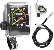Baxnore Cycle Mechanical Speedometer, Cycle Odometer Watertight, Cycling Computer with Mileage Tracker for Cycling Tool