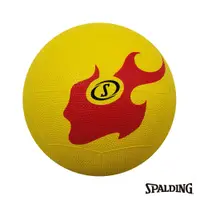 在飛比找蝦皮購物優惠-貝斯柏~SPALDING 斯伯丁 TEAM 火焰 3號躲避球