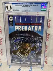 Aliens/Predator: The Deadliest of the Species #1 CGC 9.6 NM+ White pgs Chri