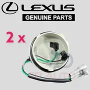 03 -07 LEXUS LX470 FRONT LAMP LIGHT WIRE HARNESS BULB SOCKET COVER QTY 2 OEM NEW (for: Lexus)