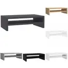 Monitor Stand Engineered Wood Computer Riser Screen Stand Multi Colours vidaXL